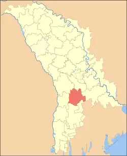 Location of Cimișlia District
