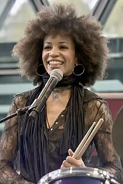 Blackman performing in May 2008