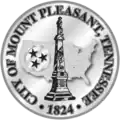 Official seal of Mount Pleasant, Tennessee