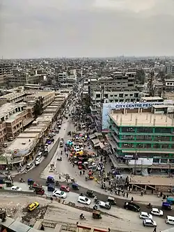 Image 10City Center Road is the major trade zone in Peshawar. (from Peshawar)