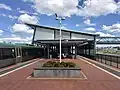 Clarkson station platform shelter