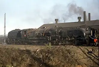 No. 2583 at Germiston Shed, 16 September 1973