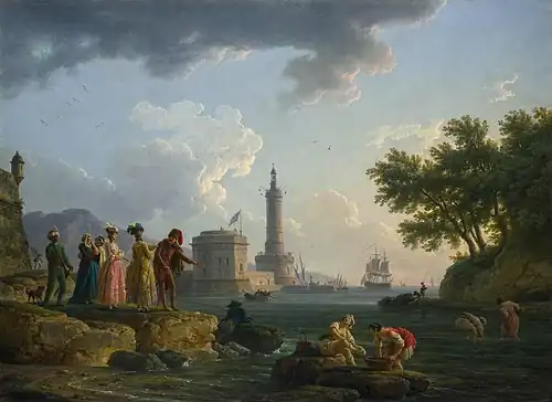 A Sea-shore (1776), National Gallery, London