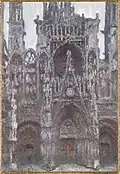 Rouen Cathedral, the West Portal, Dull Weather 1892 Musée d'Orsay Paris, France