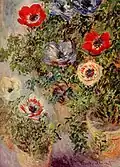 Claude Monet, Still-Life with Anemones, 1885