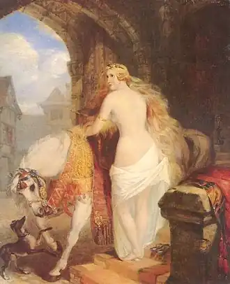 Marshall Claxton, Lady Godiva (1850), at the Herbert Art Gallery and Museum, Coventry