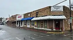 Downtown Clinton in February 2025