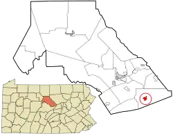 Location in Clinton County and the U.S. state of Pennsylvania.