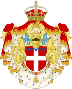 Coat of arms of the Prince of Piedmont