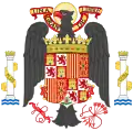 Coat of arms of Spain under Franco (1945–1977) Phylactery Variant