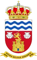 Coat of Arms of the former 4th Military Region, "Noroeste" (1997–2002)