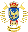Coat of Arms of the former 9th Light Armoured Cavalry Regiment "Numancia" (RCLAC-9)