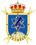 Coat of Arms of the Armed Forces Communications and Information Systems Command (JCISFAS) EMAD