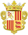 Coat of arms (flag version), 1931–1949