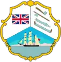 Coat of arms of British Honduras, 1819–1907