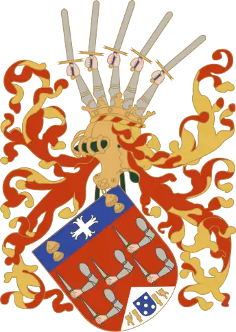 Coat of arms of Afonso I (c. 1528–1541) of Kongo