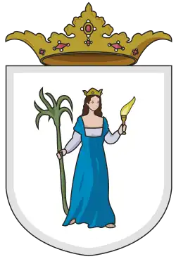 Coat of arms of the Captaincy of Pernambuco[1]