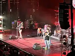 Cody Canada and The Departed performing in Muskogee, Oklahoma on June 6, 2025.