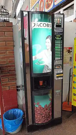 A machine in Simferopol, a city on the Crimean peninsula