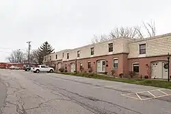 A row of condos on Colony Court