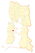 Location of the Commune of Curaco de Vélez in Los Lagos Region