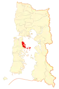 Location of the Quemchi commune in Los Lagos Region