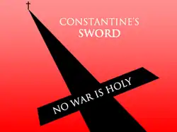 The central visual symbol of the film, Constantine's Sword.