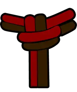 Corda Marrom e Vermelha - Capoeira, Professor/a