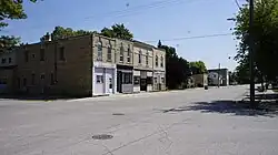 Main street of Crediton, Ontario