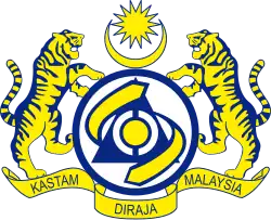 Crest of the Royal Malaysian Customs