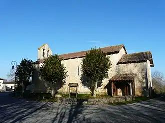 The church in Creyssensac