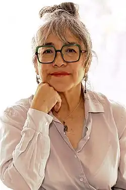 Garza at the 2024 Texas Book Festival.