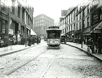 Cornhill, Boston, 1897
