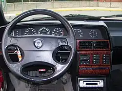 Dashboard of first facelift