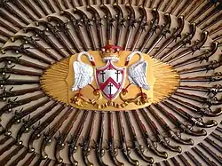 Entrance hall decoration of Culzean Castle, full of pistols