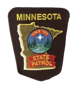 Official Patch of the Minnesota State Patrol