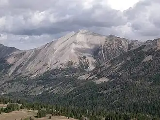 Lee Peak in White Clouds