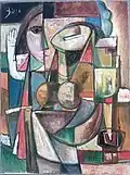 Cubism (ca.1978), 32 x 24in, Private Collection MH