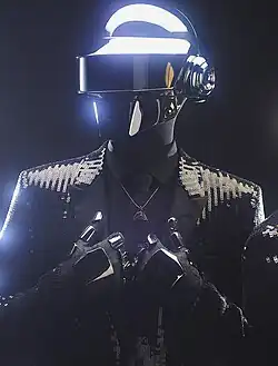 Bangalter as a member of Daft Punk in 2013