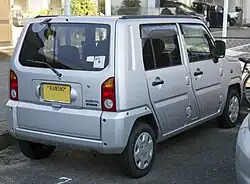 Daihatsu Naked G, rear view (L750S; pre-facelift)
