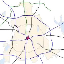 Location in Dallas