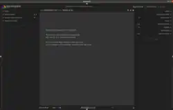 Darktable 2.4.2 as it appears after installation
