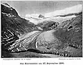 The glacier in 1890