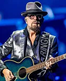 Stewart performing live in 2024