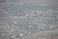 Deir al-Hatab from the south west