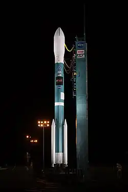 Delta II launch vehicle with WISE aboard