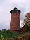 The old water tower of Randers from 1905, now decommissioned.