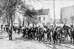 Deutsche Feldgendarmerie in Neu-Sandec Frühjahr 1915