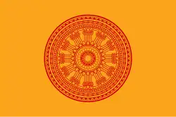 Flag of Buddhism in Thailand