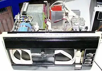 This 1970s DEC high-speed fanfold reader/punch used optical sensing.